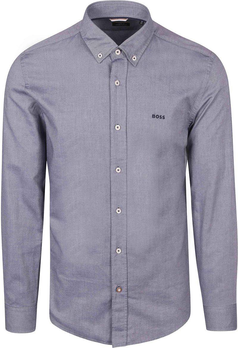 BOSS Hal Hemd Blau - Größe 40 von Boss