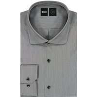 BOSS Unifarbenes Hemd in Performance Stretch-Qualität von Boss