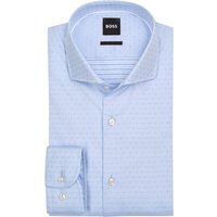 BOSS Hemd mit feinem Webmuster, Slim Fit in 42S von Boss