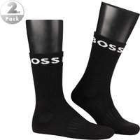 BOSS Herren Socken schwarz Baumwolle & Mix unifarben von Boss