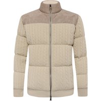 BOSS Hybride Strick-Daunenjacke mit Kaschmiranteil in L von Boss