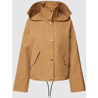 BOSS Black Women Jacke mit Stehkragen Modell 'Carbora' in Camel, Größe 42 von BOSS Black Women