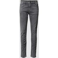BOSS Jeans im Slim Fit Modell 'Delaware' in Mittelgrau, Größe 32/34 von Boss