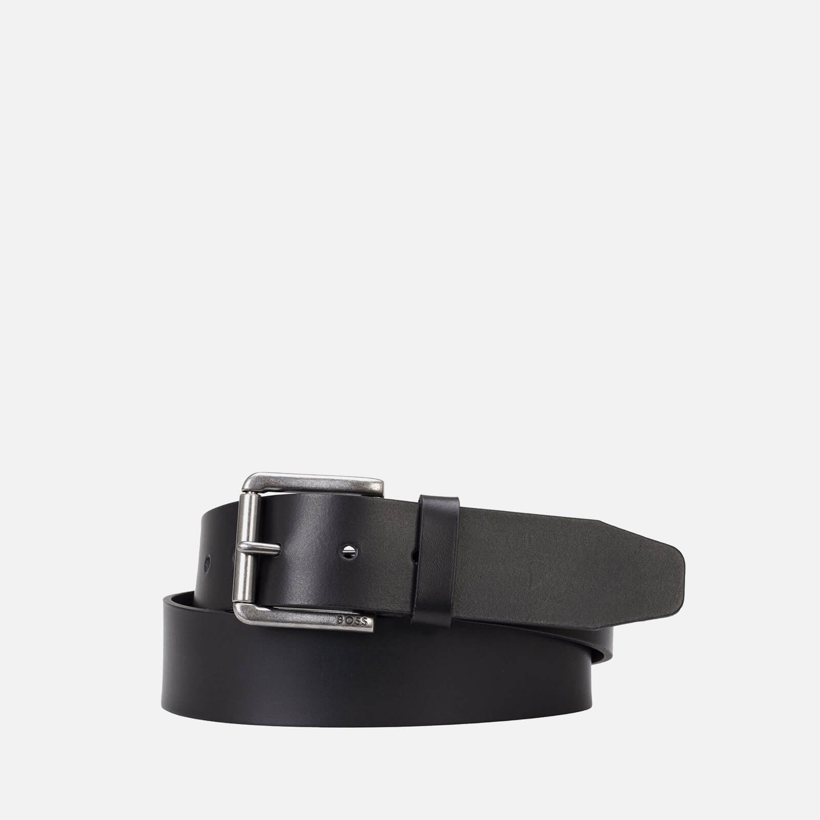 BOSS Joris Leather Belt - 90cm von BOSS Black