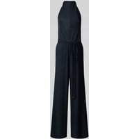 BOSS Jumpsuit mit Plisseefalten Modell 'Exuma' in Marine, Größe S von Boss