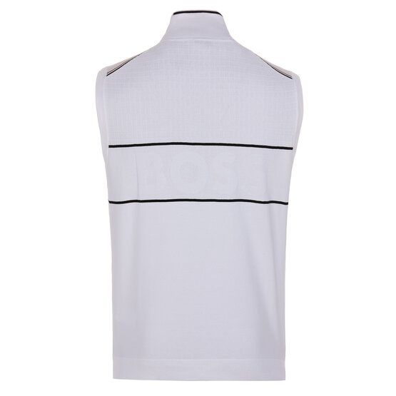 BOSS K_Birdie Vest-1 Pullunder Strick weiß von Boss