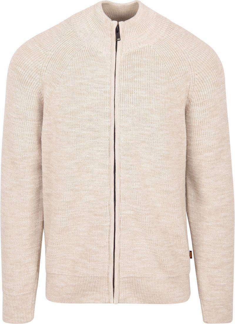 BOSS Kenion Strickjacke Greige - Größe 3XL von Boss