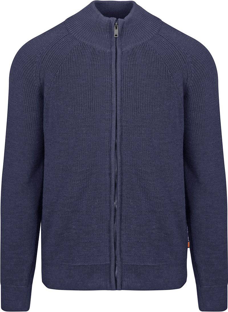 BOSS Kenion Strickjacke Navy - Größe 3XL von Boss
