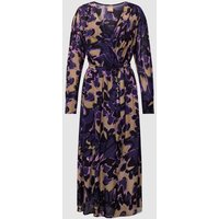 BOSS Kleid mit Allover-Muster Modell 'Demaia' in Pflaume, Größe 32 BOSS Kleid mit Allover-Muster Modell 'Demaia' in Pflaume, Größe 32 von Boss
