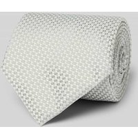 BOSS Krawatte mit Seide-Anteil (7,5 cm) in Silber, Größe 1 von Boss