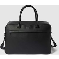 BOSS Reisetasche mit Label-Prägung Modell 'Ray' in Black, Größe One Size von Boss