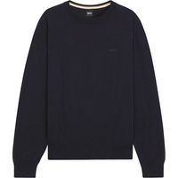 BOSS Leichter Pullover aus Baumwolle mit Label-Schriftzug in XL von Boss