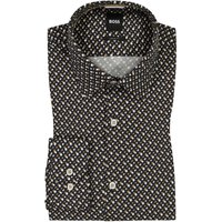 BOSS Leichtes Hemd in geometrischem Print, Casual Fit von Boss