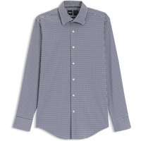 BOSS Leichtes Performance Stretch-Hemd mit Karomuster, Slim Fit in 41S von Boss