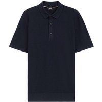 BOSS Leichtes Strick-Poloshirt mit Lyocell in L von Boss