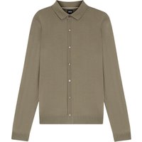 BOSS Leichtes Strickhemd aus Schurwolle in M BOSS Leichtes Strickhemd aus Schurwolle in M von Boss