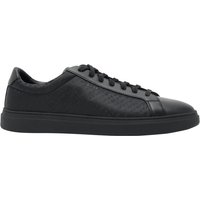 BOSS Low Top Allrounder-Sneaker aus einem Leder-Mix von Boss