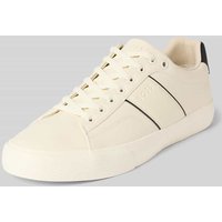 BOSS Low Top Sneaker mit Luftlöchern Modell 'AIDEN_TENN' in Weiss, Größe 42 von Boss