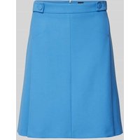 BOSS Minirock mit Teilungsnaht Modell 'Verci' in Bleu, Größe 38 von Boss
