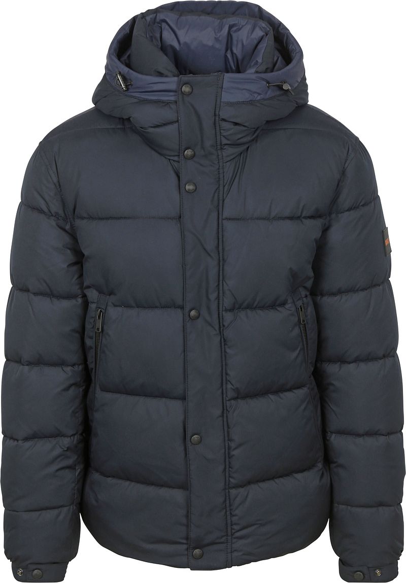 BOSS Omaris Jacke Navy - Größe 48 von Boss