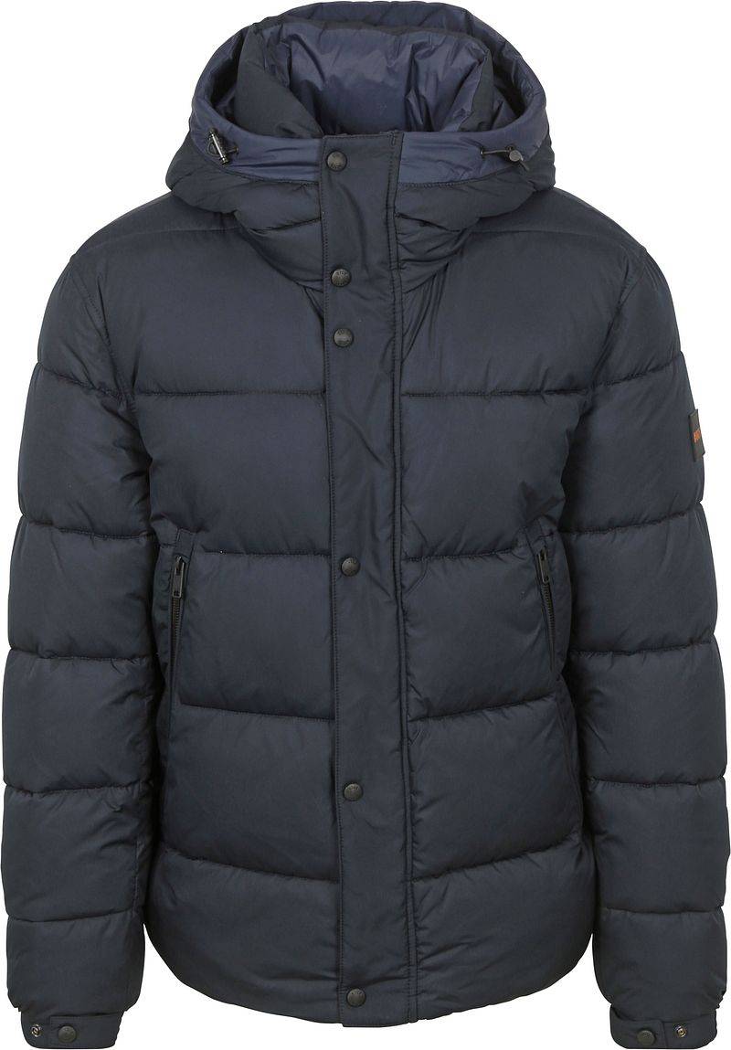 BOSS Omaris Jacke Navy - Größe 48 von Boss
