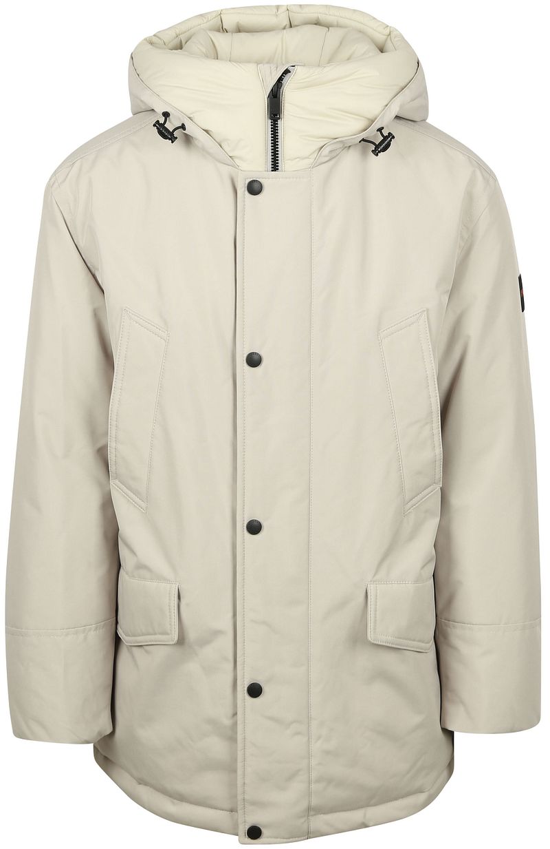 BOSS Osiass Jacke Ecru - Größe 50 von Boss