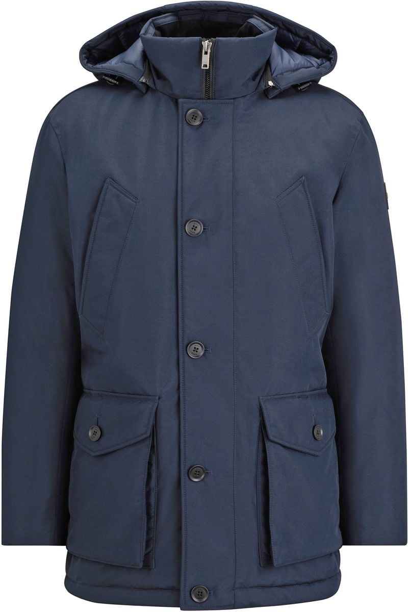 BOSS Osiass Jacke Navy - Größe 48 von Boss