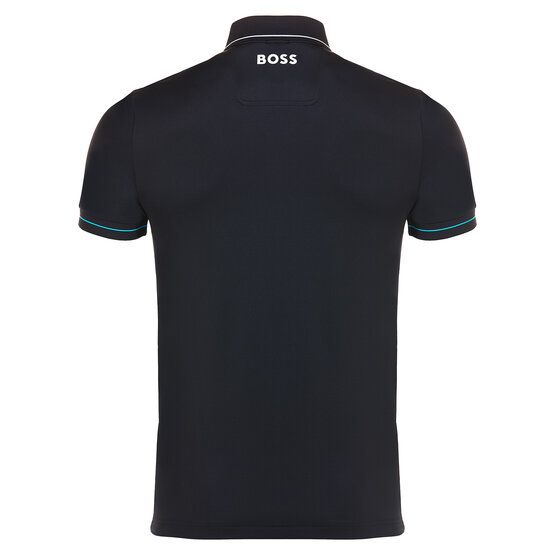 BOSS Paul Pro Halbarm Polo dunkelblau von Boss