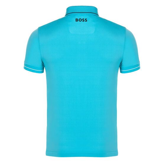 BOSS Paul Pro Halbarm Polo türkis von Boss