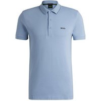 BOSS Paule 4 Halbarm Polo denim von Boss