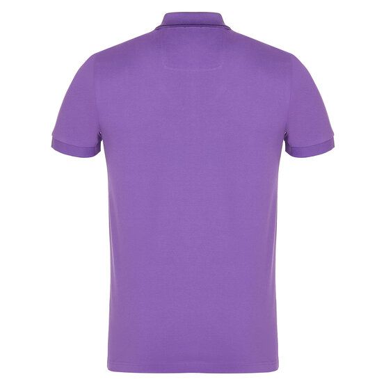 BOSS Paule 4 Halbarm Polo lila von Boss