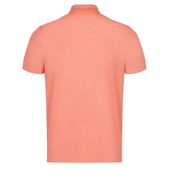 BOSS Philix Pima Halbarm Polo rot von Boss