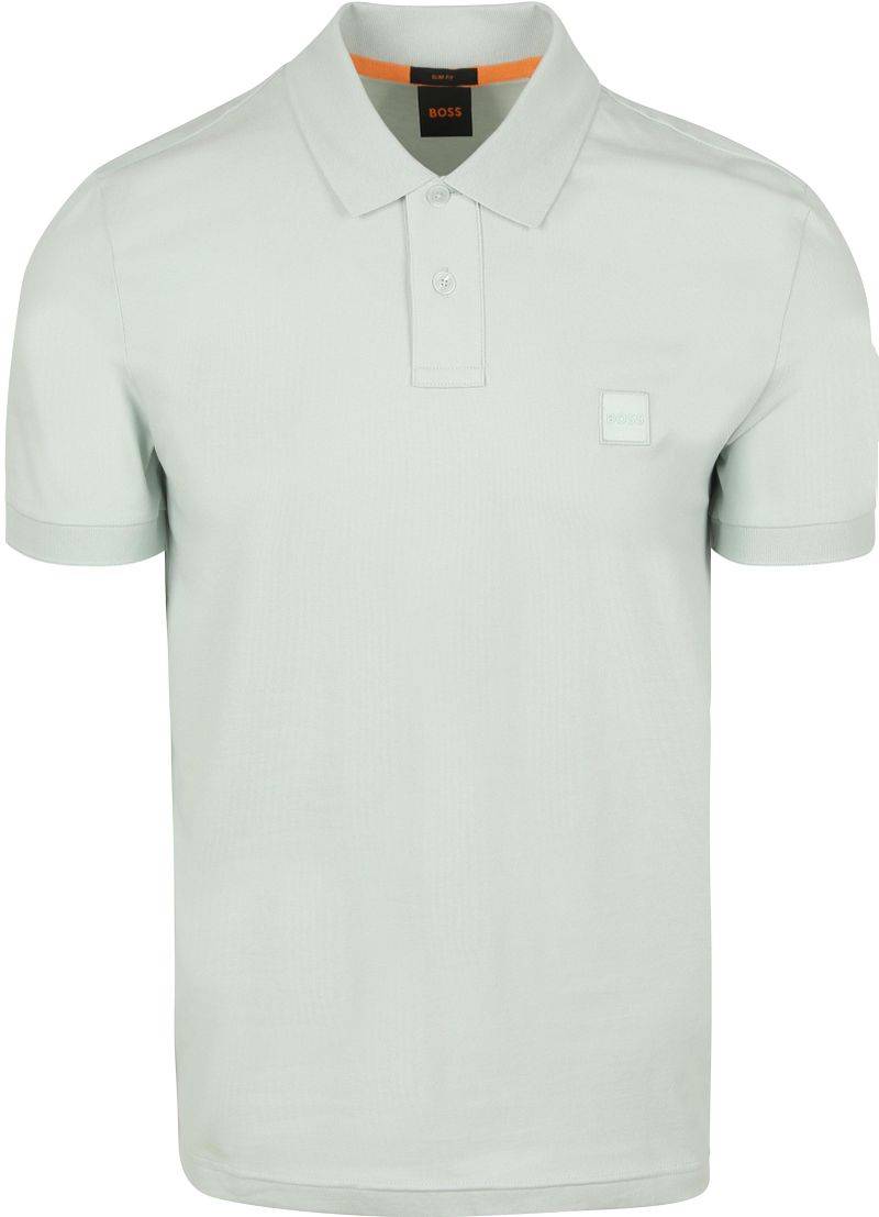 BOSS Polo Shirt Passenger Hellgrün - Größe XXL von Boss