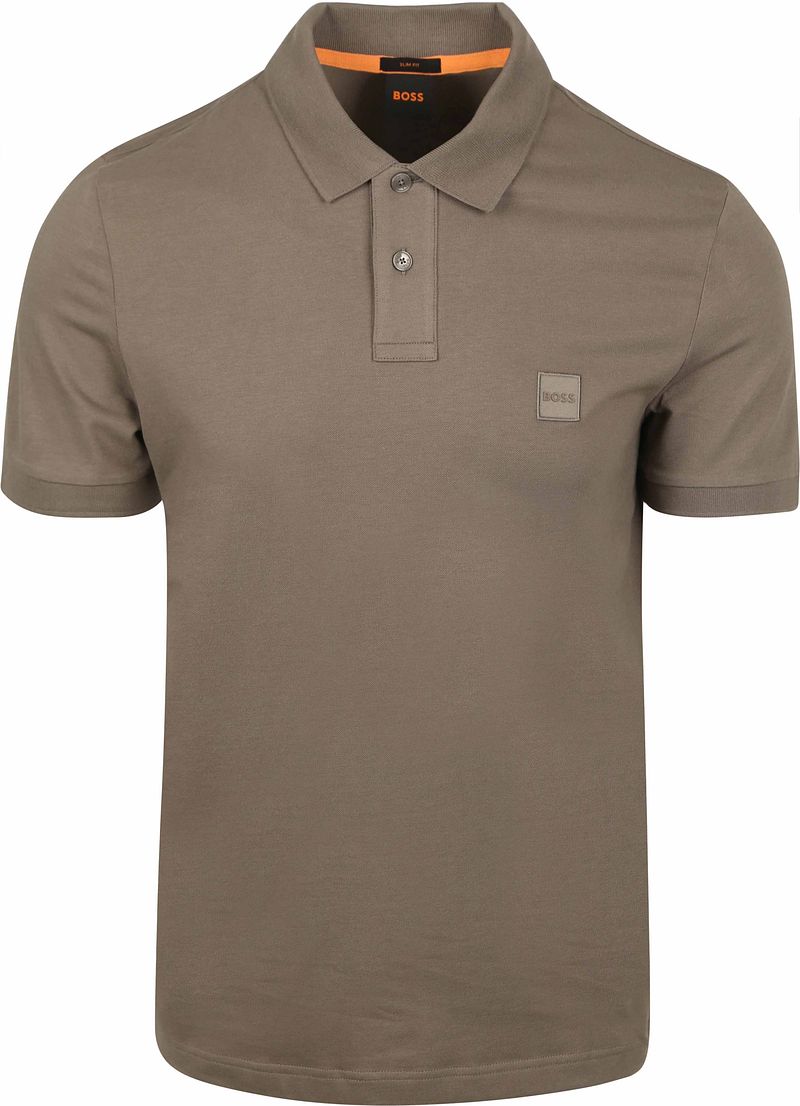 BOSS Polo Shirt Passenger Taupe - Größe 3XL von Boss