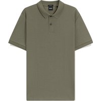 BOSS Poloshirt aus merzerisierter Baumwolle mit Fischgrätstruktur in L von Boss