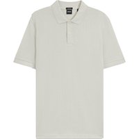 BOSS Poloshirt aus merzerisierter Baumwolle mit Fischgrätstruktur in XXL von Boss