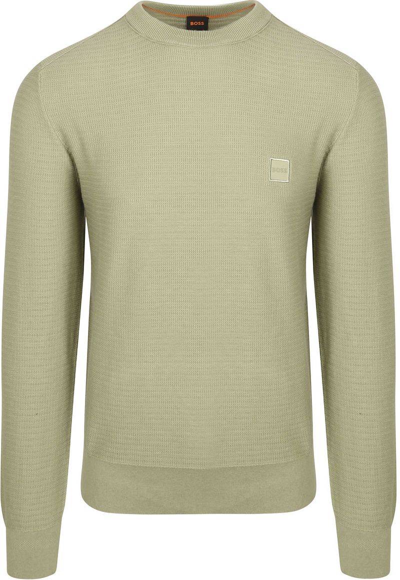 BOSS Pull Anion Hellgrün - Größe L von Boss