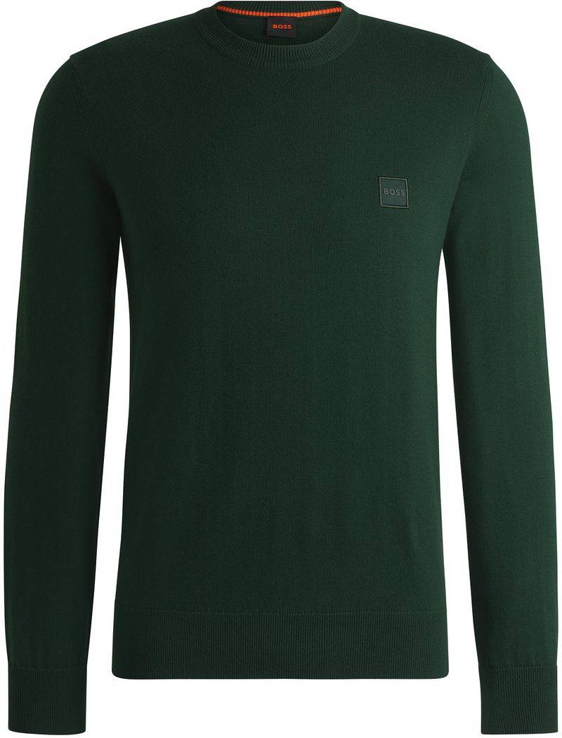 BOSS Pullover Kanovano Dunkelgrün - Größe XXL von Boss