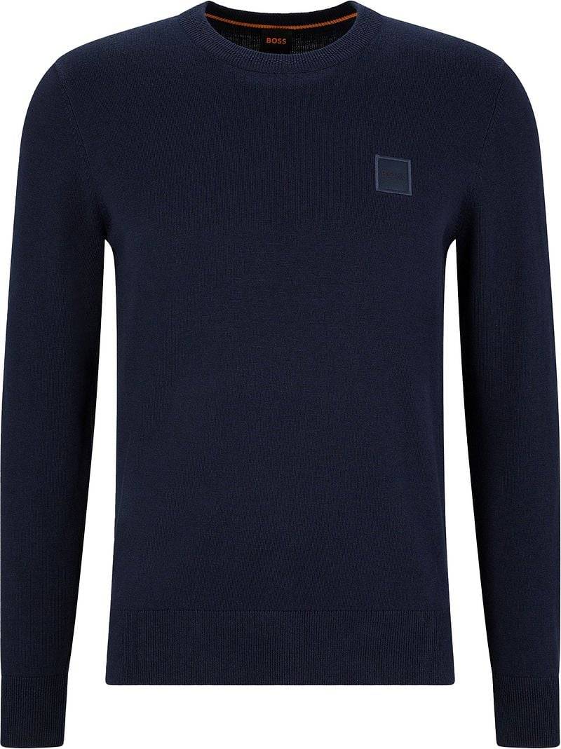 BOSS Pullover Kanovano Navy - Größe M von Boss