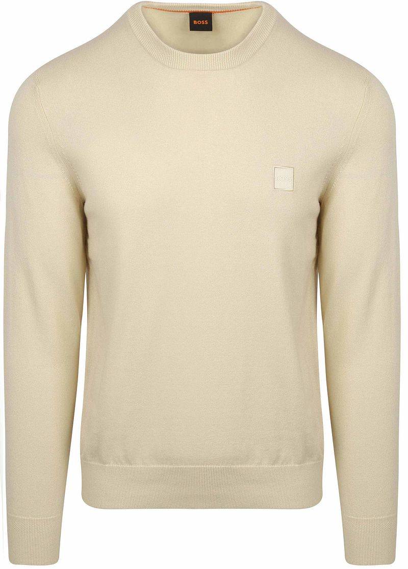 BOSS Pullover Kanovano Off White - Größe L von Boss