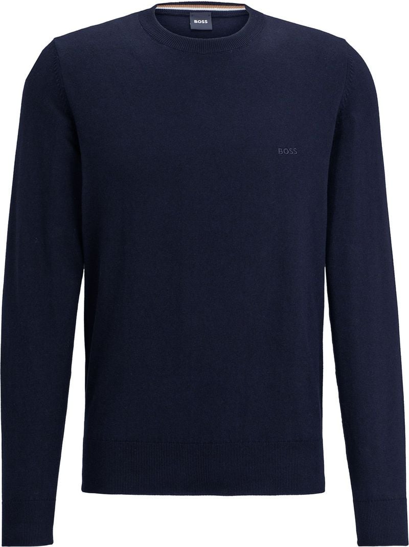 BOSS Pullover Pacas Navy  - Größe L von Boss