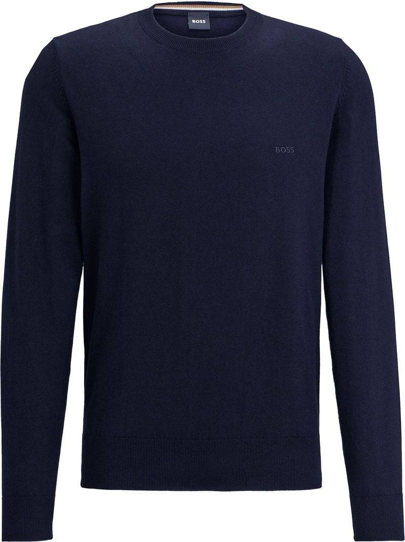 BOSS Pullover Pacas Navy  - Größe L von Boss