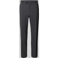 BOSS Regular Fit Anzughose aus Schurwoll-Mix Modell 'H-LEON-MM-C-NF' in Anthrazit, Größe 106 von Boss