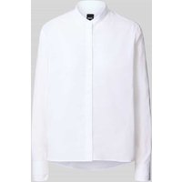 BOSS Regular Fit Bluse aus reiner Baumwolle Modell 'BERTYNA MONDAY' in Weiss, Größe 42 von Boss