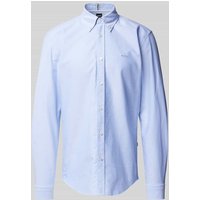 BOSS Regular Fit Business-Hemd mit Button-Down-Kragen Modell 'Roan' in Bleu, Größe M von Boss