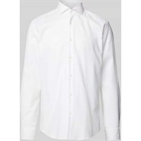 BOSS Regular Fit Business-Hemd mit Haifischkragen Modell 'Joe' in Weiss, Größe 45 von Boss