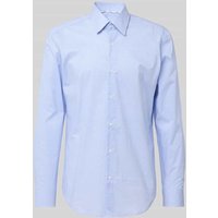 BOSS Regular Fit Business-Hemd mit Kentkragen Modell 'Joe' in Bleu, Größe 45 von Boss