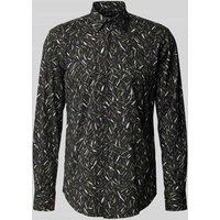 BOSS Regular Fit Business-Hemd mit Kentkragen Modell 'Joe' in Gruen, Größe 43 von Boss