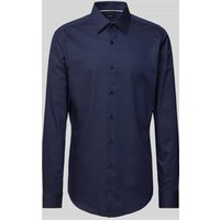 BOSS Regular Fit Businesshemd mit extra langem Arm Modell 'JOE' in Marine, Größe 43L von Boss