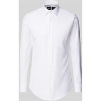 BOSS Regular Fit Businesshemd mit extra langem Arm Modell 'HANK' in Weiss, Größe 41L BOSS Regular Fit Businesshemd mit extra langem Arm Modell 'HANK' in Weiss, Größe 41L von Boss